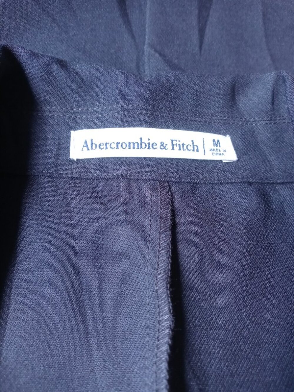 ABERCROMBIE & FITCH sleeveless blazer mini dress in black (M) - Picture 11 of 14